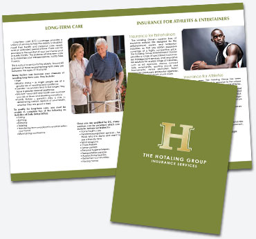 The Hotaling Group: 16 Page Booklet Brochure