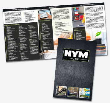 NYM Group: Oversized Trifold Brochure