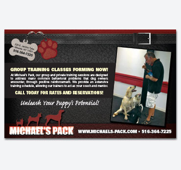 Michaels Pack Ad