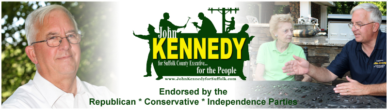 Endorsed by the Republican * Conservative * Independence Parties