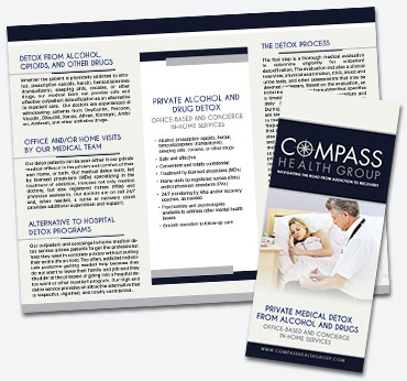Compass Health Group: Trifold Brochure
