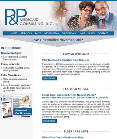 P & P Medicaid: E-Newsletter