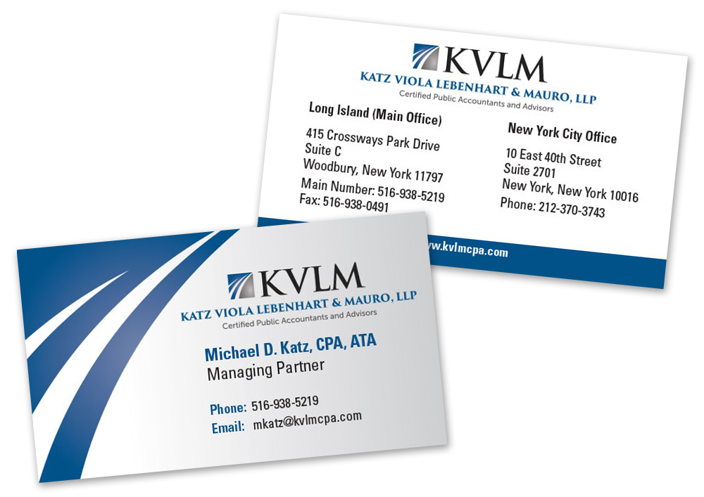 KVLM: Stationery: Business Card