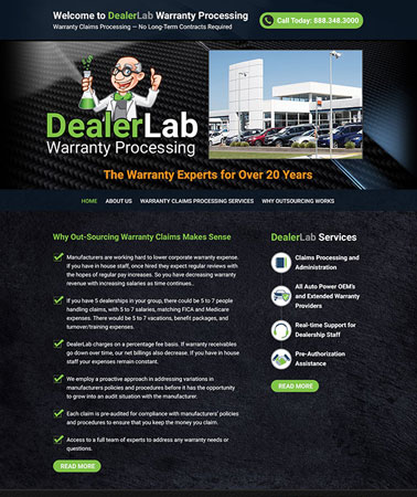DealerLab Warranty Processing