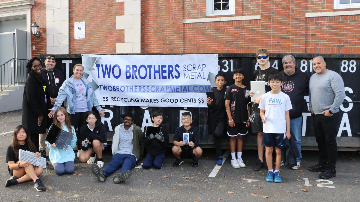 Two Brothers Scrap Metal Collects 4,240 Pounds of Unused and Unwanted Electronics at Mineola Middle School’s eWaste Drive