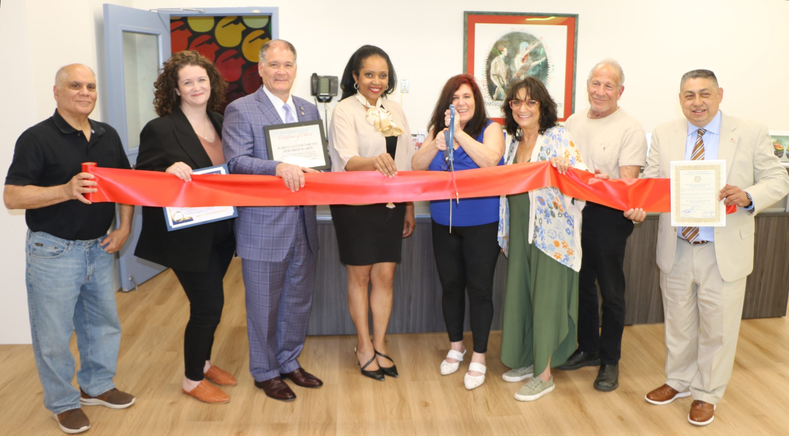 The Marcus Center For The Performing Arts Hosts Ribbon Cutting Of Its ...