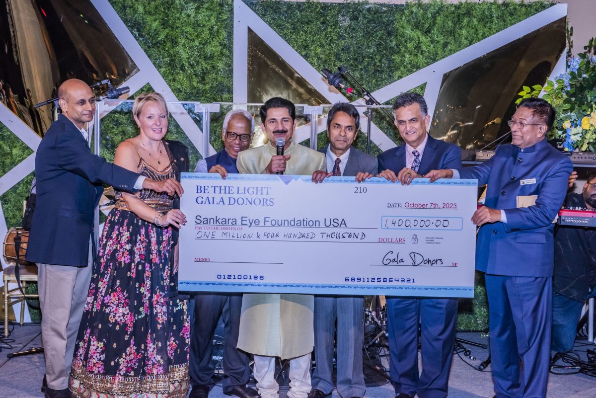 Sankara Eye Foundation’s Be The Light Gala Raises $1.4 Million